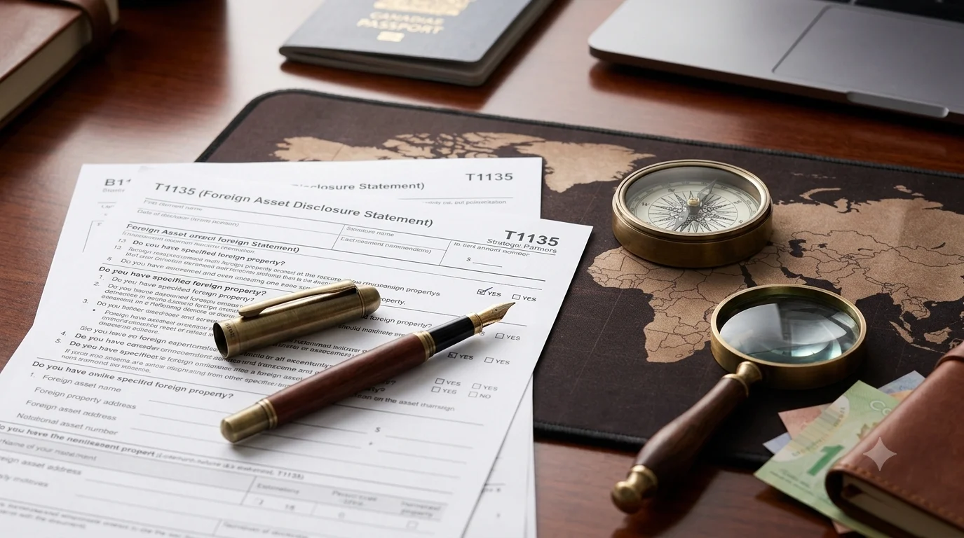 Foreign asset disclosure T1135 reporting — Bethel Strategic Partners